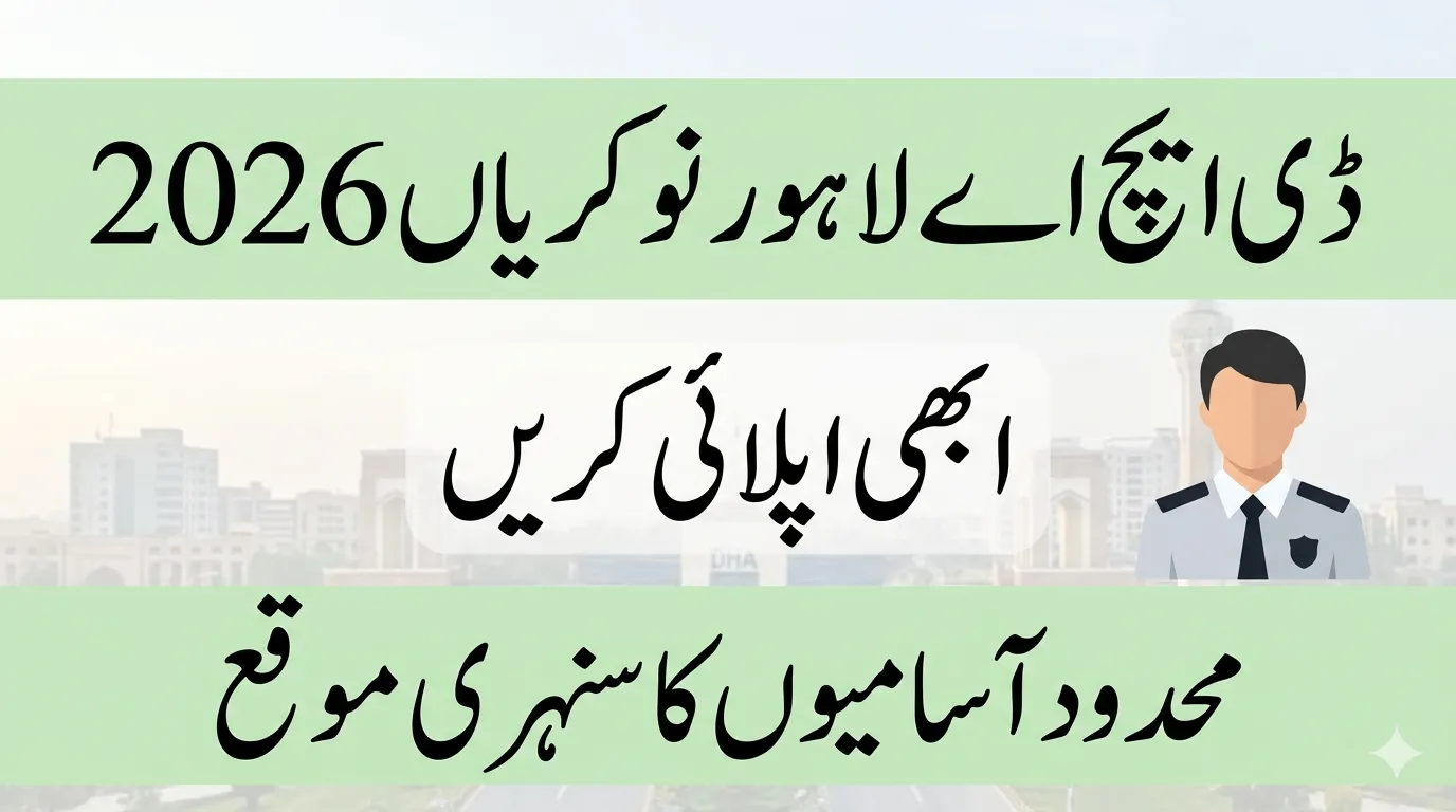 DHA Lahore Jobs 2026 Multiple Vacancies