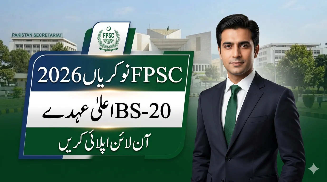 FPSC BS-20 Jobs 2026