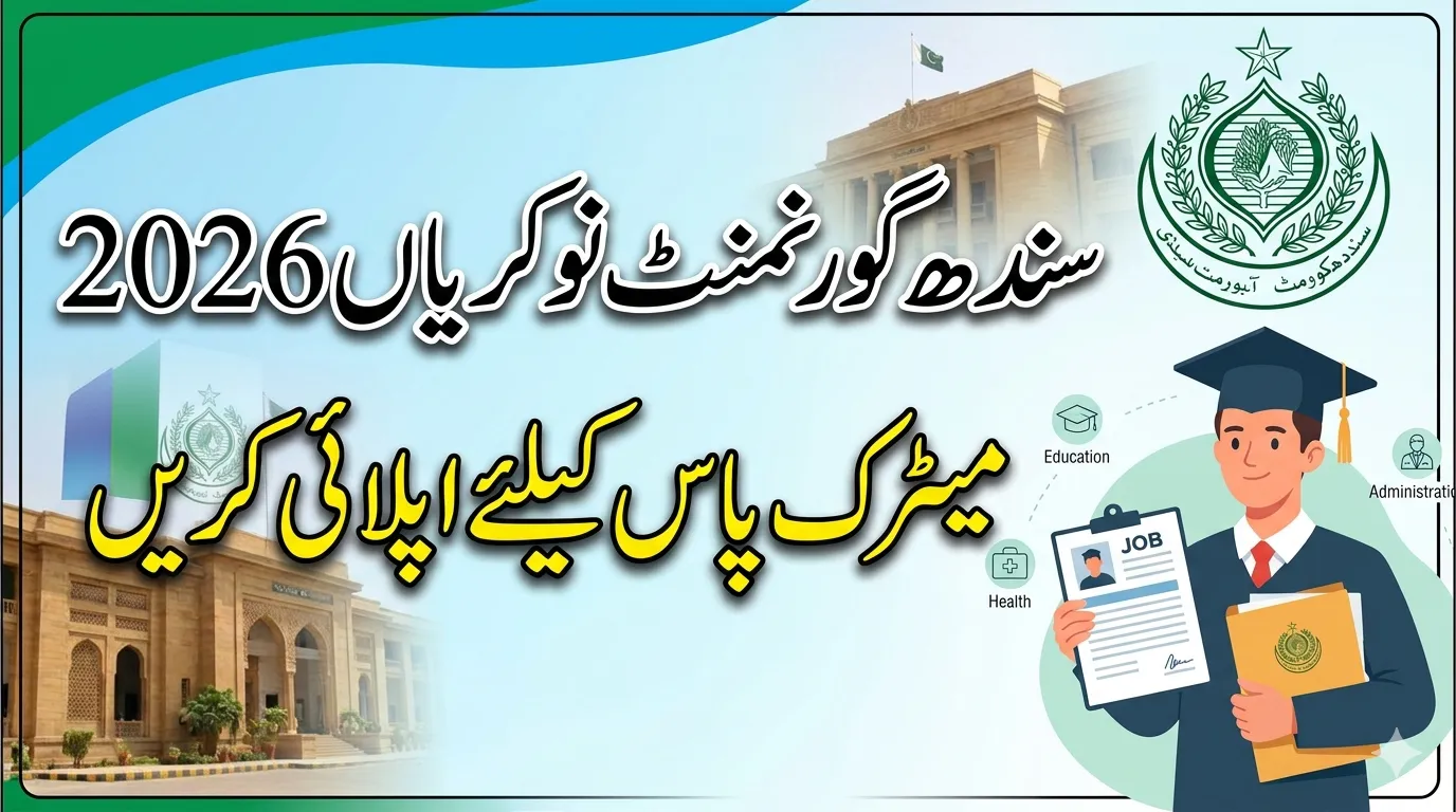 Government of Sindh Home Department Jobs