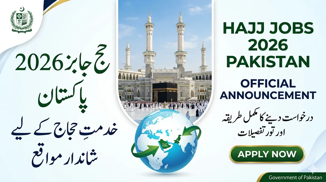 Hajj Jobs 2026 Apply Online & Walk-in Interview in Lahore
