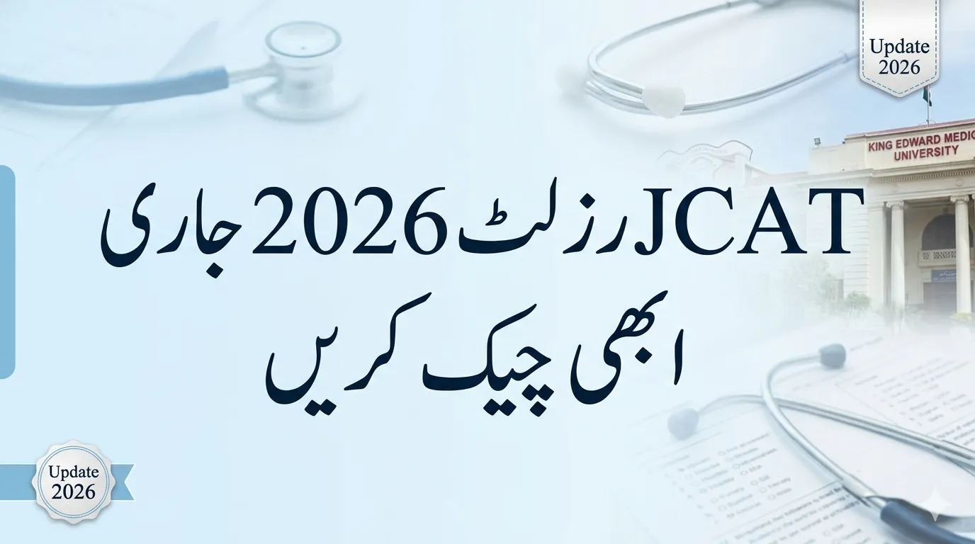 JCAT Result 2026 Announced in Pakistan