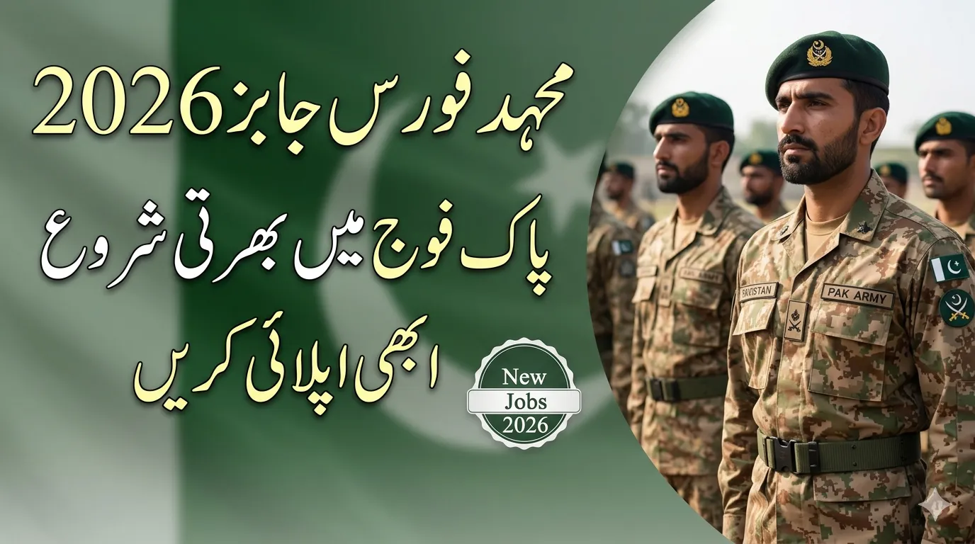Mujahid Force Jobs 2026 Announced