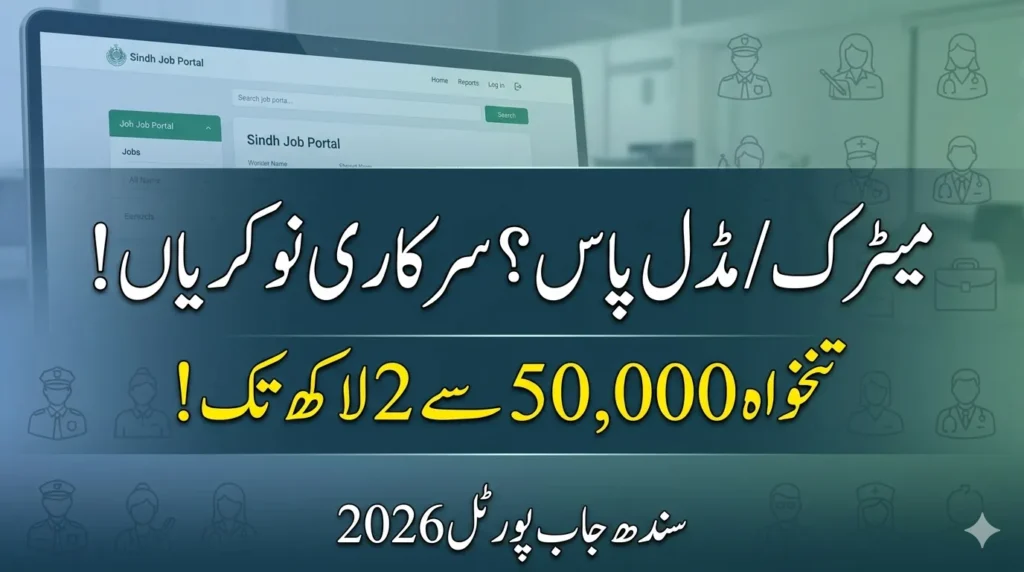 Sindh Job Portal SJP 2026